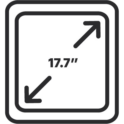 Tecnología (Pantalla 17.7"; WiFi)