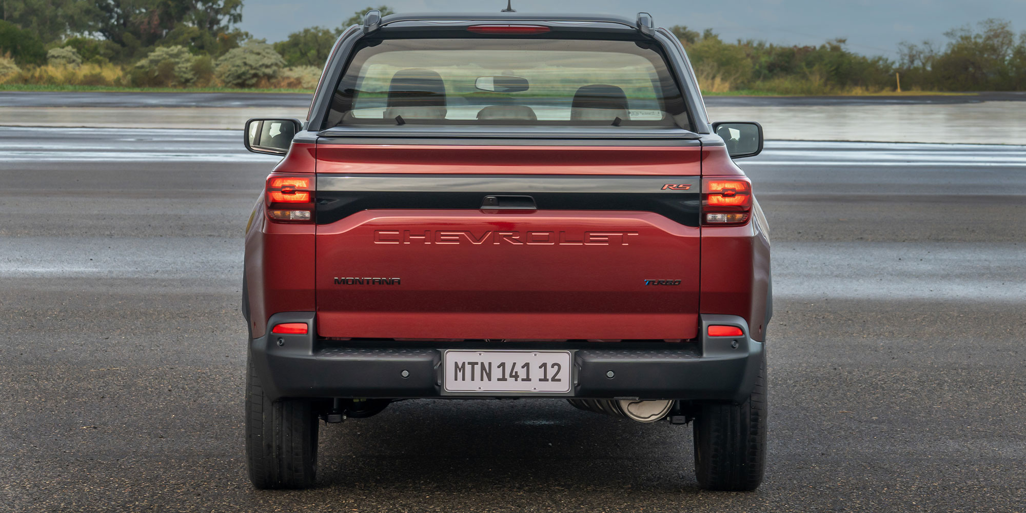 Montana RS: vista trasera